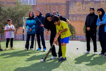 مربی تیم ملی بانوان: رشد هاکی در استان یزد ستودنی است