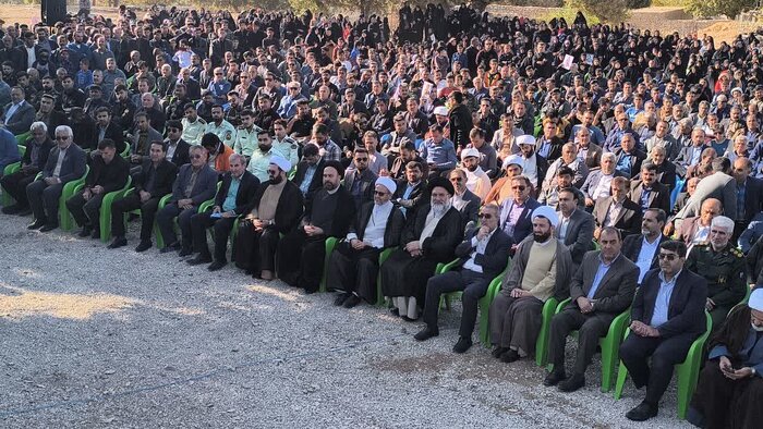 بزرگداشت شهید راه وطن در دیشموک کهگیلویه