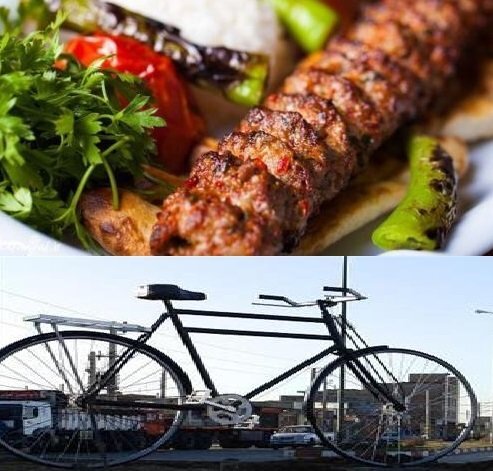بناب شهر دوچرخه و کباب