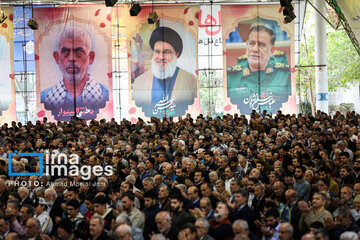 Friday prayers in Tehran