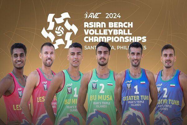 Iran wins bronze at Asian beach volleyball c’ships