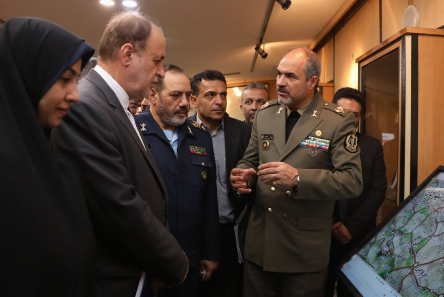 سامانه رصدخانه جامع جغرافیایی کشور رونمایی شد