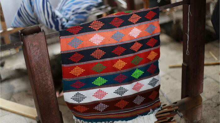 تلفیق صنایع دستی و معماری بومی مازندران در نمایشگاه بین‌المللی صنایع دستی تهران