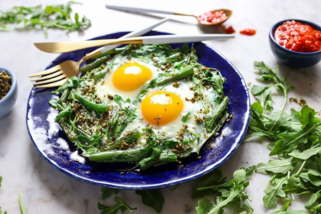 طرز تهیه نرگسی لوبیا سبز؛ غذایی بدون گوشت