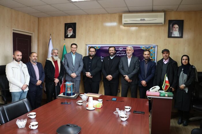 سرپرست جدید اداره فرهنگ و ارشاد اسلامی بهارستان معارفه شد