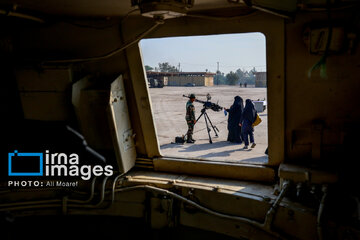 Sacred defense camp female students in  Ahvaz