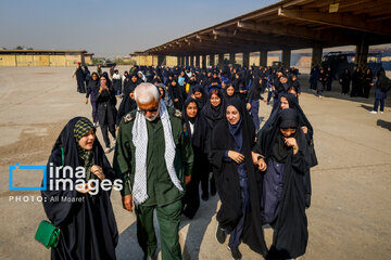 Sacred defense camp female students in  Ahvaz