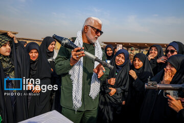 Sacred defense camp female students in  Ahvaz