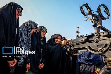 Sacred defense camp female students in  Ahvaz