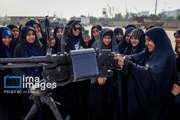 Sacred defense camp female students in  Ahvaz