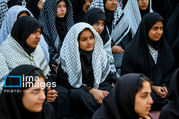 Sacred defense camp female students in  Ahvaz