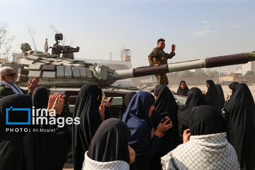 Sacred defense camp female students in  Ahvaz