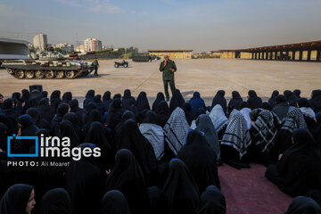 Sacred defense camp female students in  Ahvaz