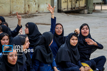 Sacred defense camp female students in  Ahvaz