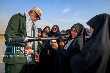 Sacred defense camp female students in  Ahvaz