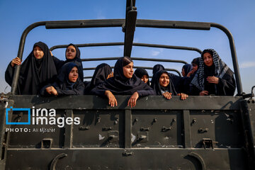 Sacred defense camp female students in  Ahvaz