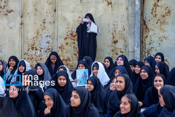 Sacred defense camp female students in  Ahvaz