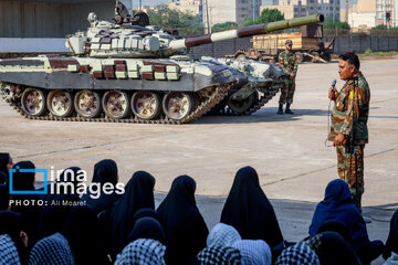 Sacred defense camp female students in  Ahvaz