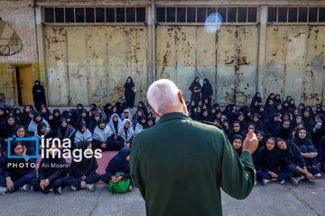 Sacred defense camp female students in  Ahvaz