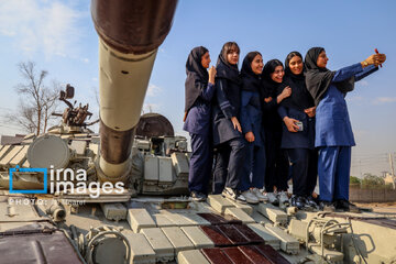 Sacred defense camp female students in  Ahvaz