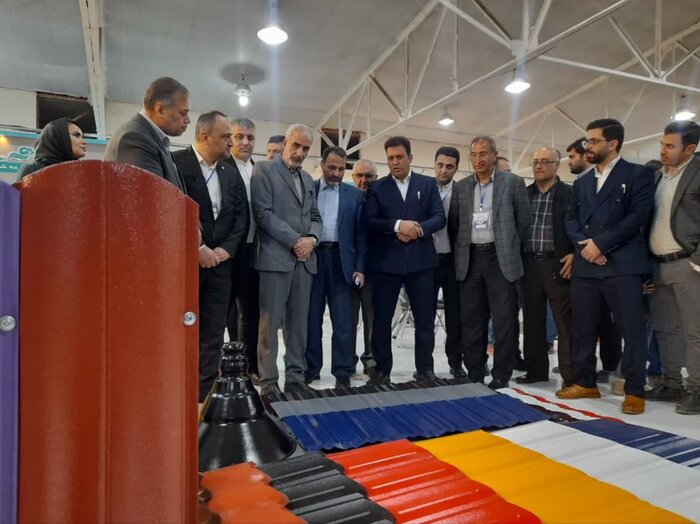 نمایشگاه صنعت ساختمان در ساری گشایش یافت