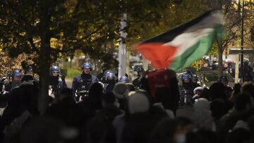 French people hold pro-Palestine rally in Paris