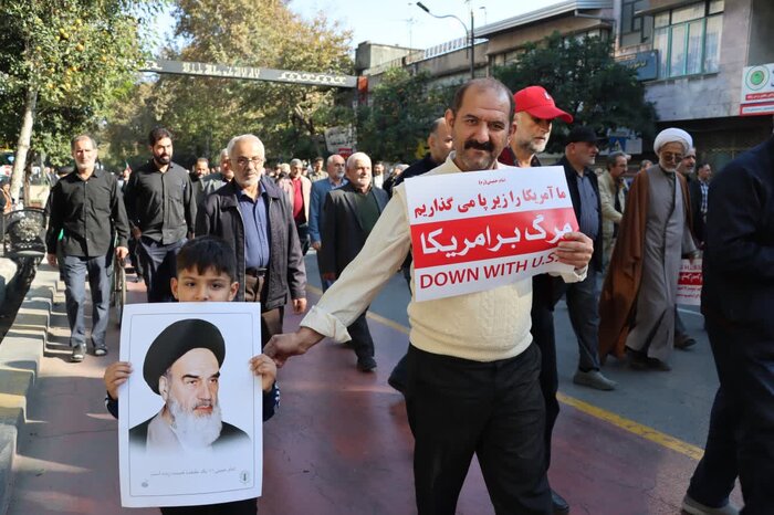 نمازگزاران جمعه مازندران در محکومیت جنایت رژیم اسراییل راهپیمایی کردند