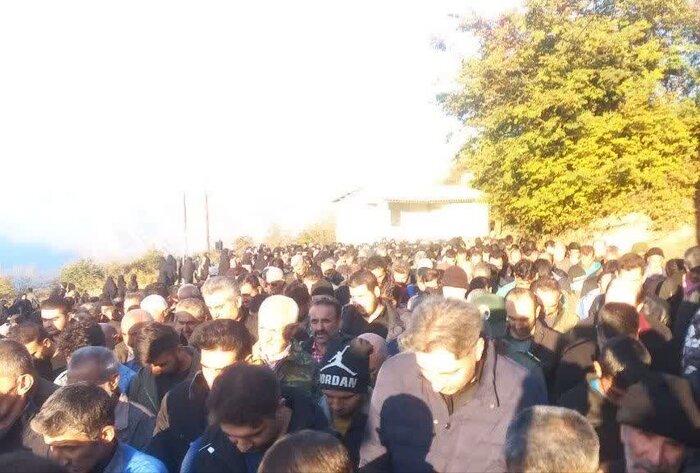 پیکر تنها جانباخته ریزش معدن کلات شرق گلستان به خاک سپرده شد