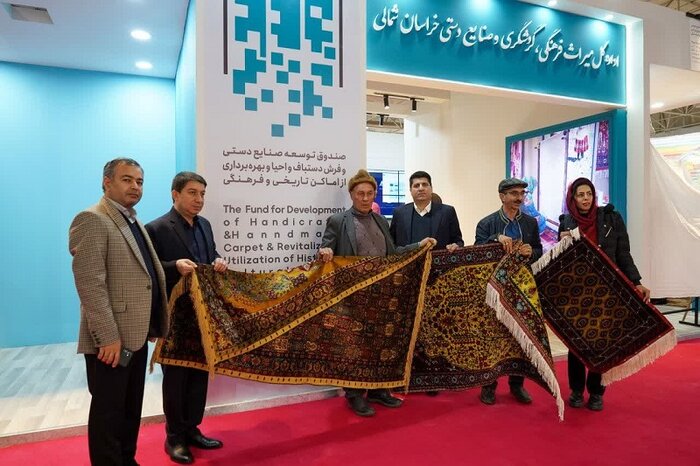 چشمنوازی دسترنج هنرمندان خراسانشمالی در پایتخت