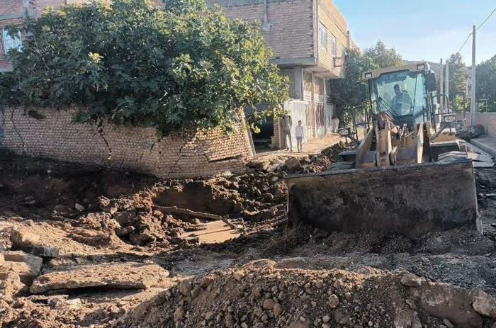 رانش زمین ۱۶۵ خانوار شهر «فراغی» گلستان را تهدید می‌کند