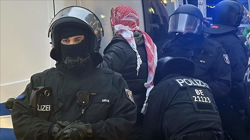 Police in Germany arrest pro-Palestinian demonstrators