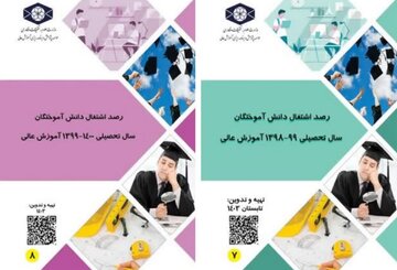 کتاب رصد اشتغال دانش‌آموختگان سال‌های ۱۳۹۸ تا ۱۴۰۰ منتشر شد