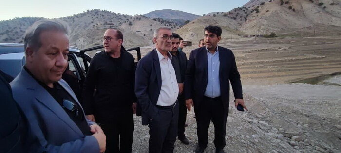 سفر امید بخش استاندار کهگیلویه وبویراحمد به بخش دیشموک+ فیلم