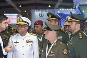 Top Pakistani military officials visit Iran’s pavilion at Karachi defense exhibition