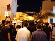 Bahrainis came to the streets in support of the people of Gaza and Lebanon