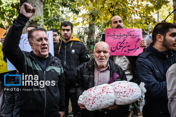 People of Tehran condemn Israel’s crimes in Gaza