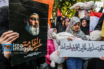 People of Tehran condemn Israel’s crimes in Gaza