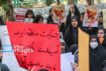 People of Tehran condemn Israel’s crimes in Gaza