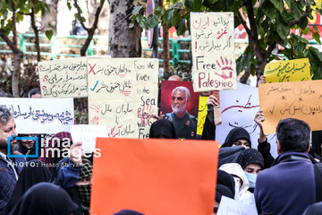 People of Tehran condemn Israel’s crimes in Gaza