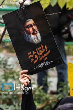 People of Tehran condemn Israel’s crimes in Gaza