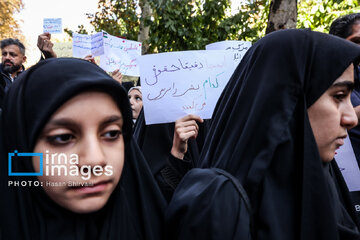 People of Tehran condemn Israel’s crimes in Gaza