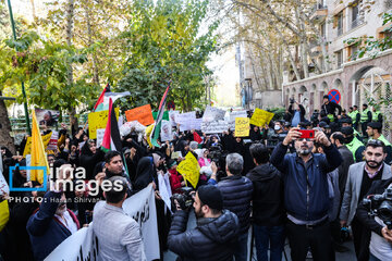 People of Tehran condemn Israel’s crimes in Gaza