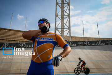 3rd stage of cycling league in Tehran