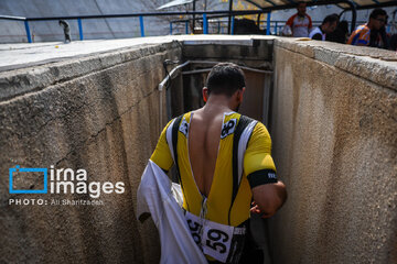 3rd stage of cycling league in Tehran