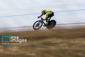 3rd stage of cycling league in Tehran