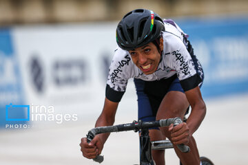 3rd stage of cycling league in Tehran