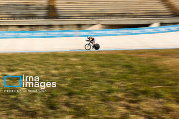 3rd stage of cycling league in Tehran