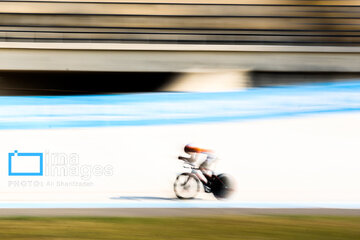 3rd stage of cycling league in Tehran