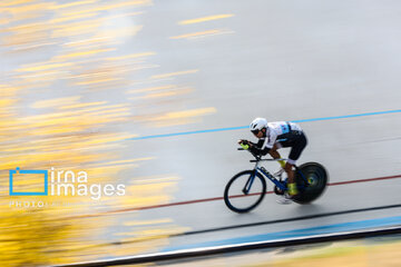 3rd stage of cycling league in Tehran