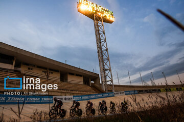 3rd stage of cycling league in Tehran